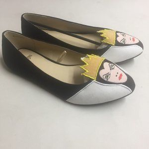 Disney Villains Flats Evil Queen  Womens Size 8W